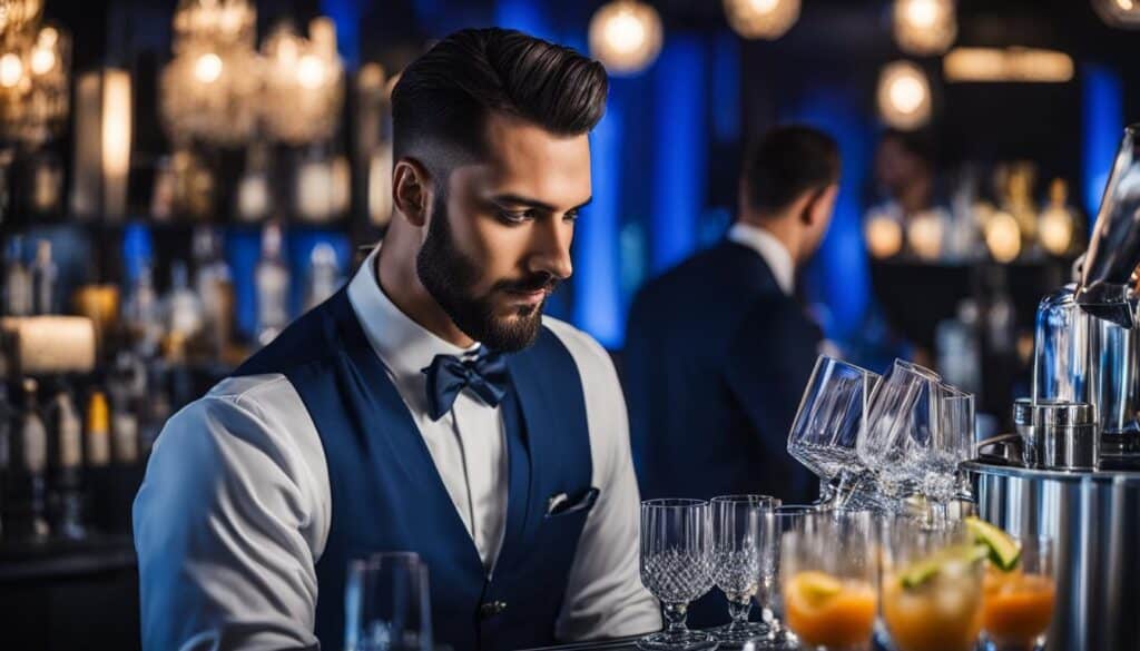 Bartender für professionellen Veranstaltungsservice in Dresden